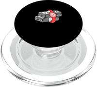 Red Time/Money Red Graphic PopSockets PopGrip for MagSafe