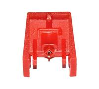 Red -Tipped Ceramic Turntable Stylus for Crosley, Fisher, ION, OTTO, & - High-Fidelity Replacement Needle, Pack of 1
