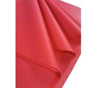 Red Tissue Paper 10 Large Sheets, Acid Free Art Paper, Perfect for Gift Wrap, Storage, Packing, Art & Craft Bulk Pack Archiving Shredding 70 x 50cm Sheet Size