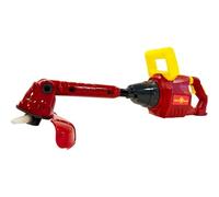 Red Tool Box Wolf Garten Grass Trimmer RP010-W I Toy Battery Powered Grass Trimmer with Light and Sound Effects I Toy for Children from 3 Years