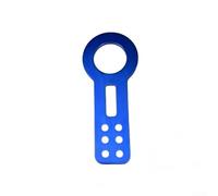 Red Towing Hitch Point for Car Emergency Rescue(Blue)