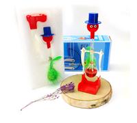 (Red) Toys Retro Novelty Glass Happy Drinking Bird Bobbing Dipping Dippy Einstein Duck