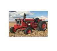 Red Tractor Farm,1000-piece puzzle,Classic Jigsaw Puzzle DIY Set Wooden Toy Unique Gift Home Decor,50x70cm