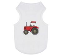 'Red Tractor' Pet Dog/Cat T-Shirt (PT00078808)