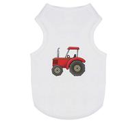 'Red Tractor' Pet Dog/Cat T-Shirt (PT00078810)