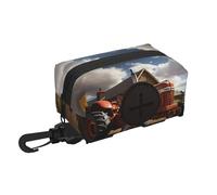 Red Tractor Pet travel garbage bag storage bag Essentials for hiking or camping in the countryside Ensure you have an enjoyable experience