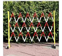 Red Traffic Barrier with Wheels - 1.2m x 1.5m Portable Safety Solution for Crowds, Ideal for Playground, Hotel Entrances, and Hallways - Easy to Move and Set Up
