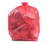 Red Trash Bags, 55-60 Gallon 100 / Case 1.5 Mil