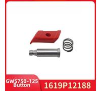 Red Trigger Switch 1619P12188 for Bosch Angle Grinder | Fits GWS750, GWS9 models, red plastic design, easy replacement, restores tool function