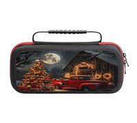 Red Truck Carry Case for Switch Hard Shell Protective Cover Pouch Travel Carrying with Handle