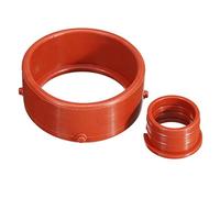 Red Turbo & Breather Intake Seal Kit For Mercedes-Benz OM642#A6420940080#A6420940580 2pcs