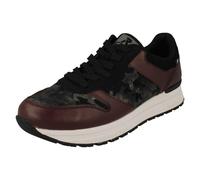 (Red, UK 6.5) Ladies R-EVOLUTION By Riekier Camo Detailed Trainers 40804