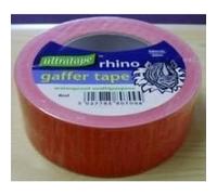 Red Ultratape Rhino Gaffer Gaffa Waterproof Multipurpose Duct Cloth Tape 50mm x 50m