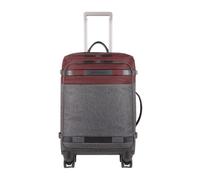 Red Unisex Business Trolley with TSA Lock - female - Piquadro - Cabin Bags - Red - ONE SIZE - Suitcases ONE SIZE