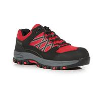 Red unisex UK 6 Regatta Professional Sandstone Low Safety Boots Red, Size: UK 6