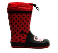 Red unisex UK Junior 2 Regatta Kids’ Mudplay Animal Wellies Red, Size: UK Junior 2