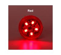 (Red) Universal LED Car Door LED Warning Lights Safety Anti-collision Lights