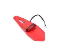 (Red) Universal Motorcycle Rear Fender Taillight Brake Lamp LED for Suzuki Husqvarna