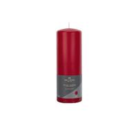 Red Unscented Pillar Candle - Up to 100 Hours Burn Time