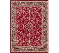 Red Velours Rug Vintage Design - 120X160 cm