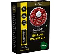 Red Velvet Belgian Waffle Mix|Pancake Mix|Multigrain|Vegan|Egg-Less|Extra Crisp|400gram