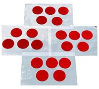 Red Velvet Traditional Kumkum Round Bindis Stickers Forehead Tikka Weddings Festivals Bridal Burgundy Tattoos Indian Style Lightweight Women Gift
