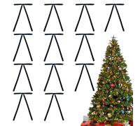 Red Velvets Bows For Christmas Tree | 12/24-PC Red Bows For Christmas Tree | 5x7 In Vintage Velvet Ribbon Bows | Burgundy Christmas Decorations For Indoor Outdoor Wreaths Garland For Home Partys