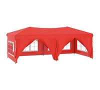 (Red) vidaXL Folding Party Tent&Sidewall Camping Gazebo Multi Colours Multi Sizes