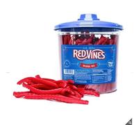 Red Vines Licorice Soft SND Chewy Twists Jar - 1.6kg
