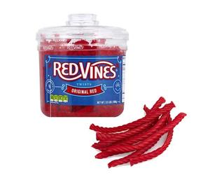 Red Vines Licorice Soft SND Chewy Twists Jar - 1.6kg