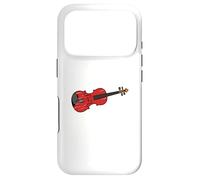 Red Violin Instrument Case for iPhone 17 Pro