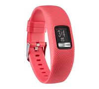 Red Vivofit 4 Straps Compatible with Garmin Vivofit 4 Watch Band Strap Bracelet Wristband for Men Women Replacement Accessory- Colorful Vivofit 4 Silicone Watchband with Metal Clasp Buckle Small