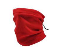 (red) Warmer Gaiter Snowboard Bandana Ski Fleece Neck Buff Male Bandana Winter Windproof Scarves Soft Cycling Hiking Half Mask Neck