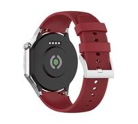 (Red) Watch Strap Silicone Watch Band for Oppo Watch X2/ONEPLUS Watch3