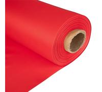 Red Waterproof Canvas Fabric - Durable, Flexible 100% PU Polyurethane, 150GSM, 0.8mm Slim, 150cm Wide - for Deckchairs, Outdoor Beanbags & Awnings - Material by The Half Metre