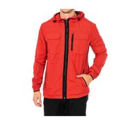 Red Waterproof Jacket with Hood - male - Superdry - Rain Jackets - Red - XL - Jackets XL