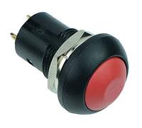 Red Waterproof On-Off Latching 12mm Push Button Switch SPST IP67