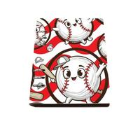 Red Wavy Stripes Notebook A5, Pu Leather Notebooks, Lined Paper Cute Notebooks 180Pages/90Sheets, Work Books for Study, A5 Exercise Book for Office, Revision Supplies Journal Diary