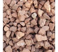 Red Whin Decorative Stones Chippings Peacock Turfscape Gravels Aggregates for Driveway Paths Garden Maxi Bag 23KG