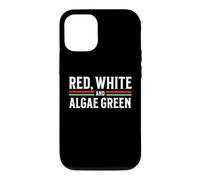 Red White Algae Green Funny USA Sarcasm 250 Reflecting Pool Case for iPhone 12/12 Pro