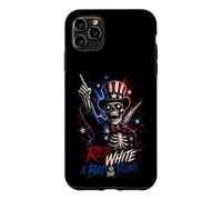 "Red, White, and Bad to the Bone" Case for iPhone 11 Pro Max