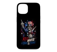 "Red, White, and Bad to the Bone" Case for iPhone 13