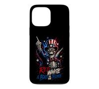"Red, White, and Bad to the Bone" Case for iPhone 13 Pro Max