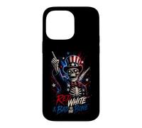 "Red, White, and Bad to the Bone" Case for iPhone 14 Pro Max
