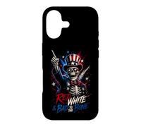 "Red, White, and Bad to the Bone" Case for iPhone 17