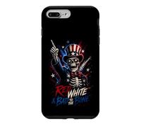 "Red, White, and Bad to the Bone" Case for iPhone 7 Plus/8 Plus
