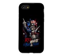 "Red, White, and Bad to the Bone" Case for iPhone SE (2020) / 7/8