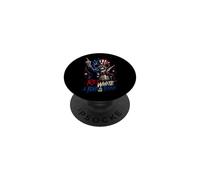 "Red, White, and Bad to the Bone" PopSockets Adhesive PopGrip