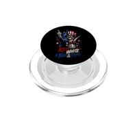 "Red, White, and Bad to the Bone" PopSockets PopGrip for MagSafe