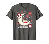 Red, White and Bedtime After Fireworks T-Shirt, Men, Asphalt Grey, XX-Large